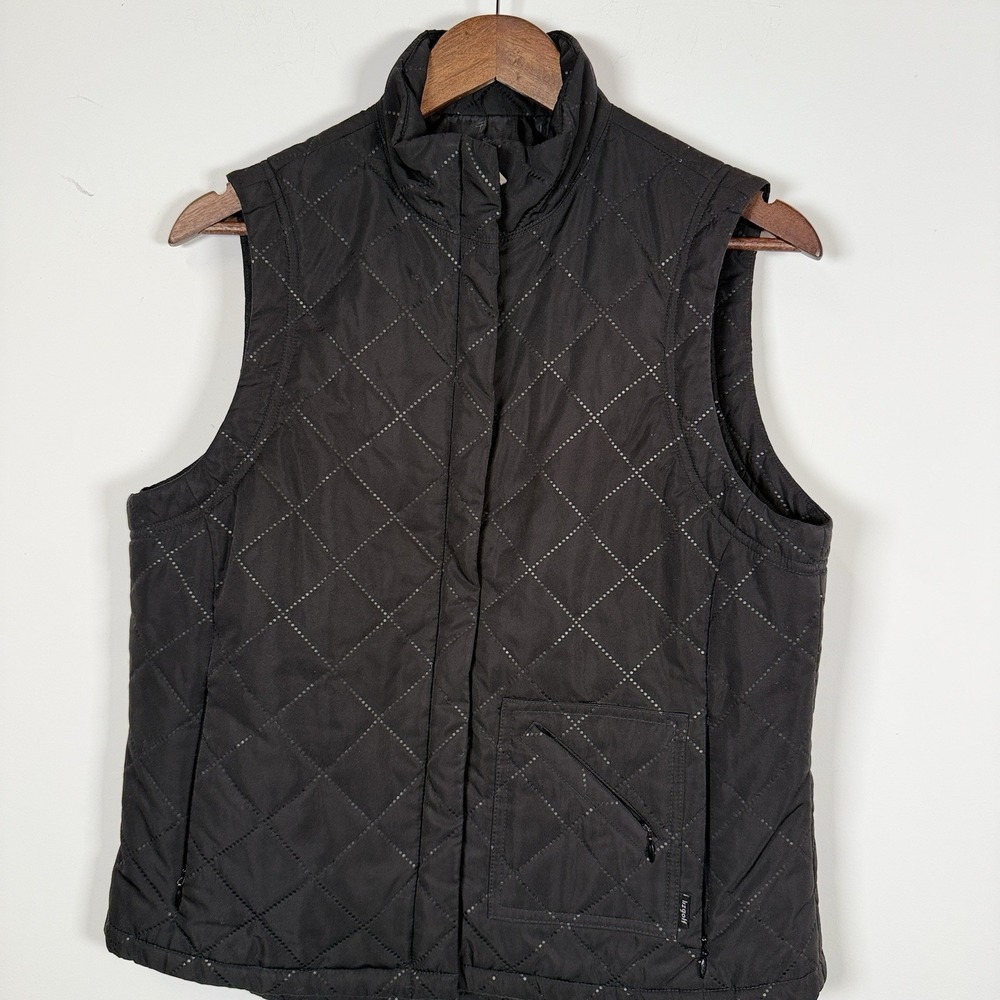 Women's Lizgolf Vest Black Outerwear‎ Black Size Medium Golf